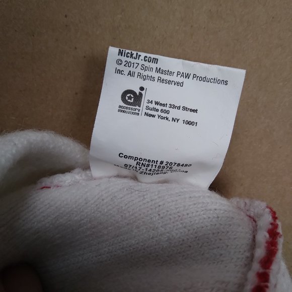 Paw Patrol "Marshall" beanie/knit hat with ears - Picture 6 of 10